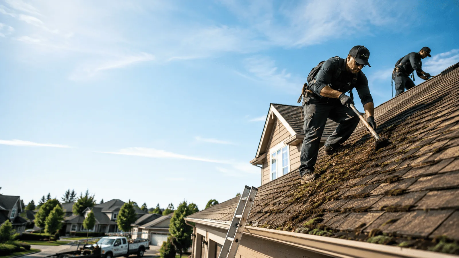 Roof Moss Removal in Newark, NY near me